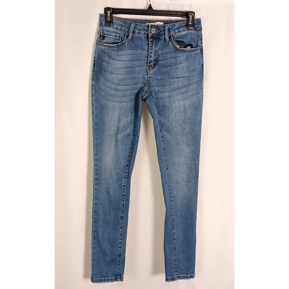 KanCan Super Skinny Jeans Size 7/27 Mid Rise Stretch Denim Blue Women’s - Picture 2 of 9